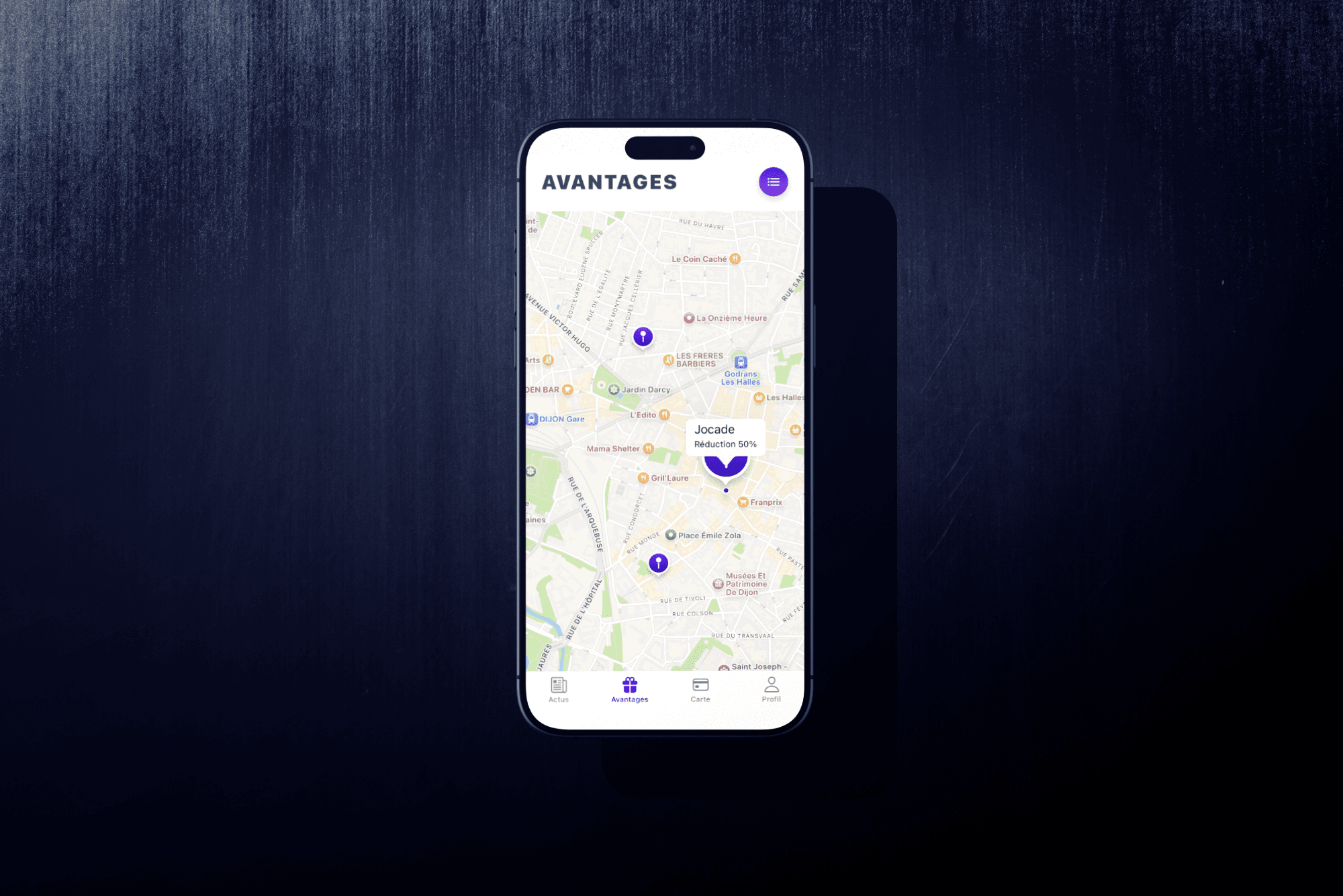 BDE App — détail 1