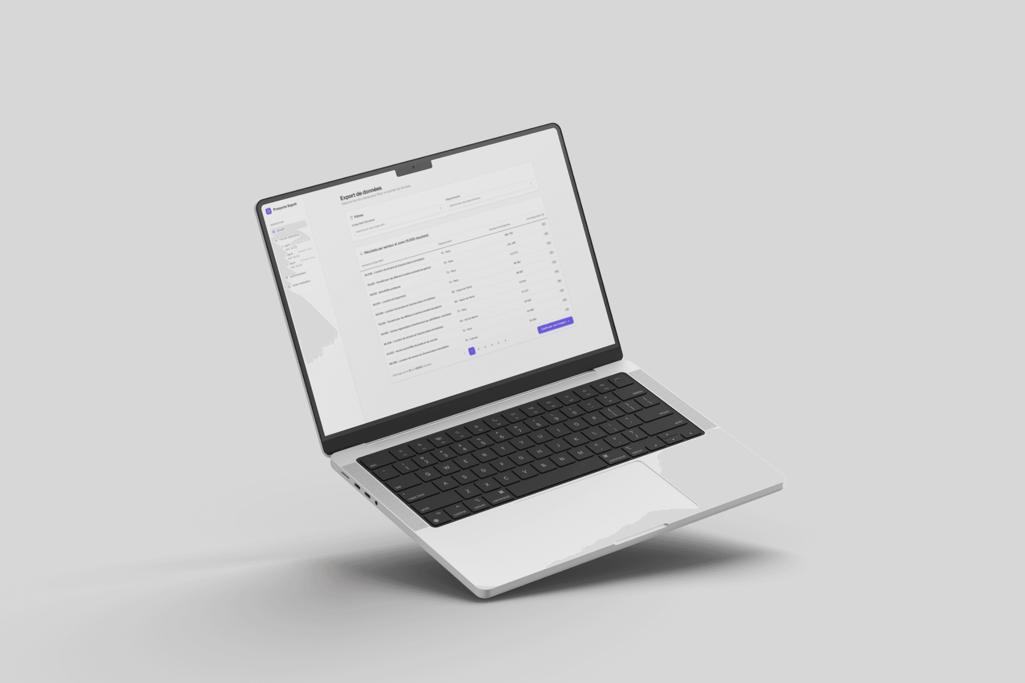 Prospection Tool — Réalisation développement web par Simon Poitrat-Bouchet